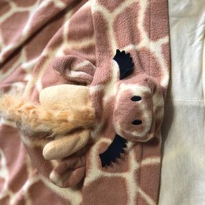 Giraffe onesie sleepwear